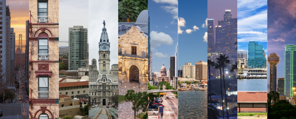 Slices of city views Slices of city views